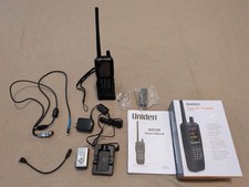 Uniden Bearcat SDS100 Scanner, desk stand, power/gps cable, spare battery