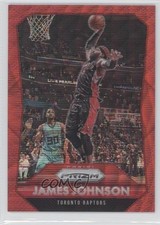 2015-16 Panini Prizm Ruby Wave Prizm 304/350 James Johnson #225 0a1
