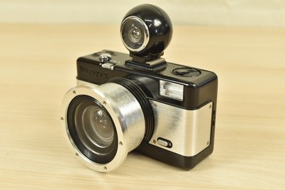 Lomography Fisheye No. 2 analoge Kleinbildkameras schwarz silber mit...