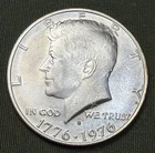 USA- 40% Silver Half Dollar 1976-S Kennedy - Uncirculated