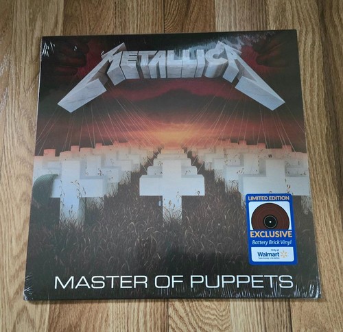 Metallica - MASTER OF PUPPETS - Limited Walmart Exclusive Battery brick ...
