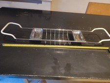 Vintage Victorian Soap Dish Rack Over Bath Book Rest Adjustable Chrome