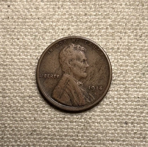 1914-S Lincoln Head Cent F-VF