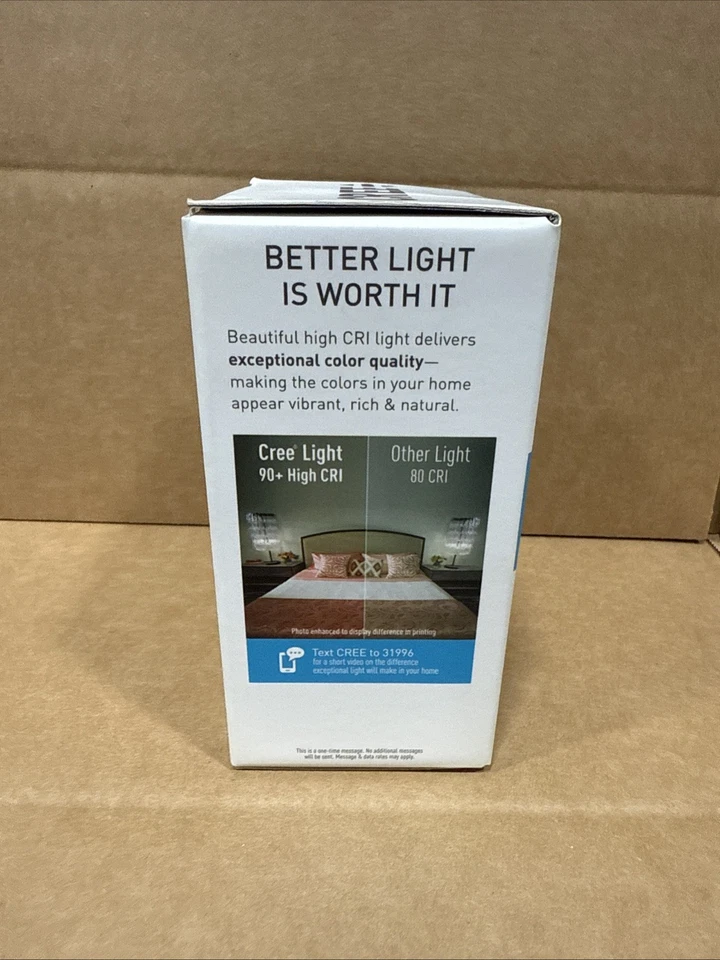 Cree 100W Equivalent Daylight (5000)BR30 Dimmable Light Quality LED Light bulb- - Image 3 of 4