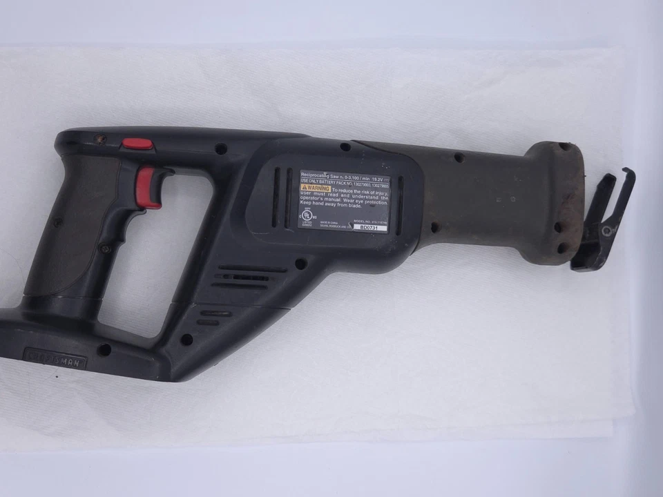 Craftsman 19.2v Reciprocating Saw  Bare Tool Model 315.114270 TESTED Tool Only - Image 4 of 4