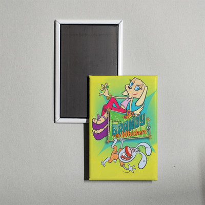 Brandy & Mr. Whiskers Mini TV Show Poster Fridge Locker Magnet