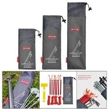 Canopy Zelt Heringe Aufbewahrungstasche Halter Organizer Pouch Angeln Stuff Sack