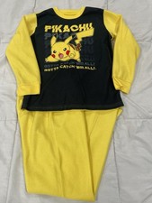 Pikachu Pajama Set Size 8 Boys Long Sleeve
