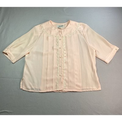 Vintage Josephine Blouse with Pearl Buttons