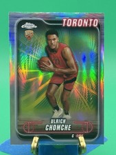 ULRICH CHOMCHE TORONTO 2024-25 TOPPS CHROME ROOKIE REFRACTOR CARD #191