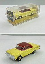 AURORA T JET SLOT CAR63 FORD FAIRLANE HARDTOP -CREAM / RED - VERY SHINY T344 