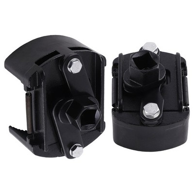 Adjustable Oil Filter Wrench Set 60-105mm Auto Service Tool with 1/2'' Drive 2PC