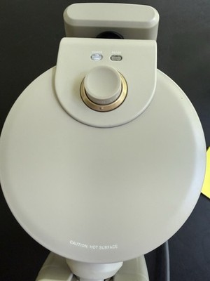 Beautiful  Rotating Belgian Waffle Maker, Porcini Taupe by Drew Barrymore