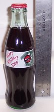 Coca-Cola Happy Holidays 2000 Coke Bottle Atlanta Coca-Cola Bottling Company