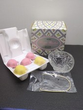 Vintage 1972 Avon "FLOWER BASKET SOAP DISH" 5 Hostess Scented Soaps New