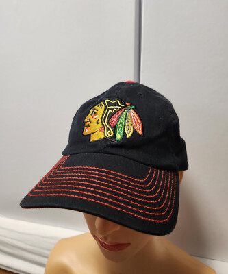 Chicago Blackhawks Fanatics Riemchenverschluss Cap NHL - neu