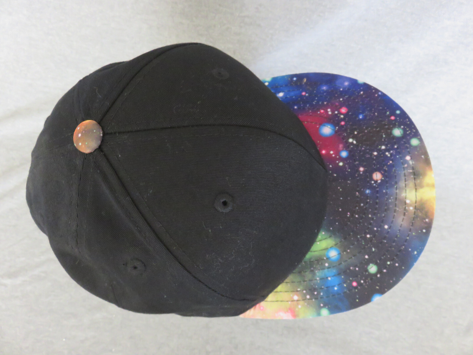 KBEthos Black Galaxy Snapback Baseball Hat