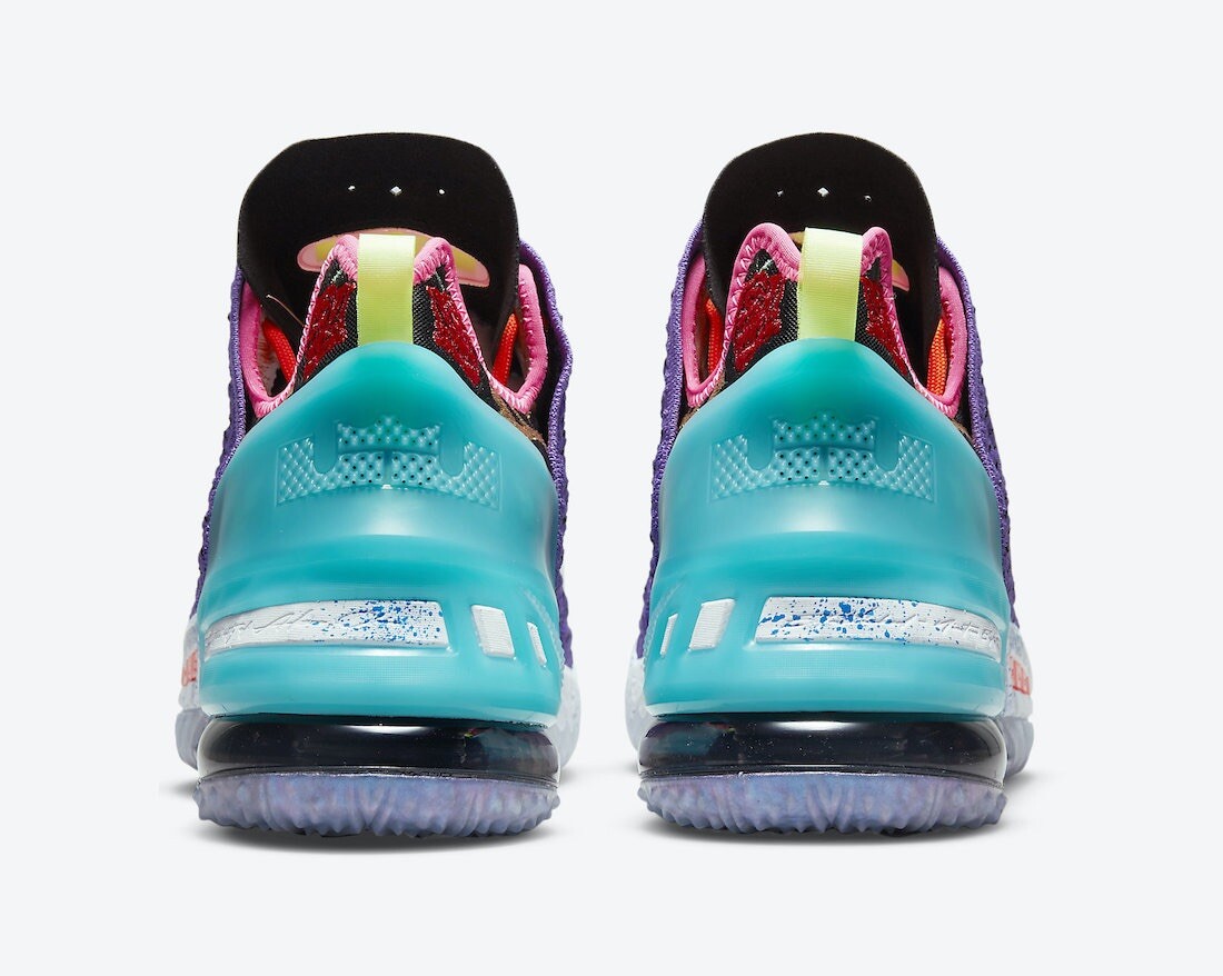 新品 NIKE レブロン 18 サイキック パープル 27cm バッシュ レア NIKE LEBRON 18 BEST 10-18 PSYCHIC PURPLE BASKETBALL SHOES