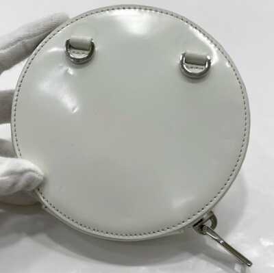 Prada Chain Shoulder Bag f-22966 White 1NA003 Good Condition