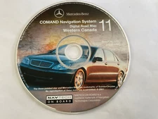2000 01 02 2003 MERCEDES S CLASS NAVIGATION CD  Q 6 46 0094 WESTERN CANADA OEM