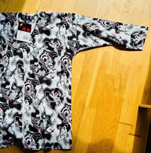 BRAND NEW JAPANESE WORKWEAR/ WORK SHIRT MENS MEDIUM - LARGE - FREE P&P - Picture 5 of 8