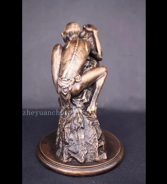 El Señor de los Anillos Gollum Hobbit Figura de Acción Estatua Modelo Decoración Regalo Foto 4 de 4