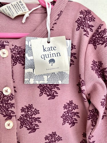 Kate Quinn Organic Cotton Cardigan Ribbed Retail $38 Price $26 Age 6 - Picture 5 of 6