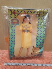 VINTAGE Rubies The Legend Of Pocahontas "Pocahontas" Halloween Costume Girls M