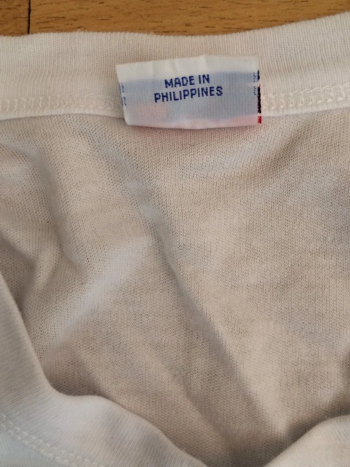 Camisa de Participante Usada Blanca Talla Grande L Golfo Pérsico Juegos de la Guerra de Irak 1990 1991 Foto 3 de 4