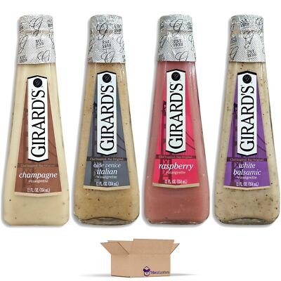 Girard's Vinaigrette Salad Dressing Variety Pack   Champagne, Olde Venice Italia