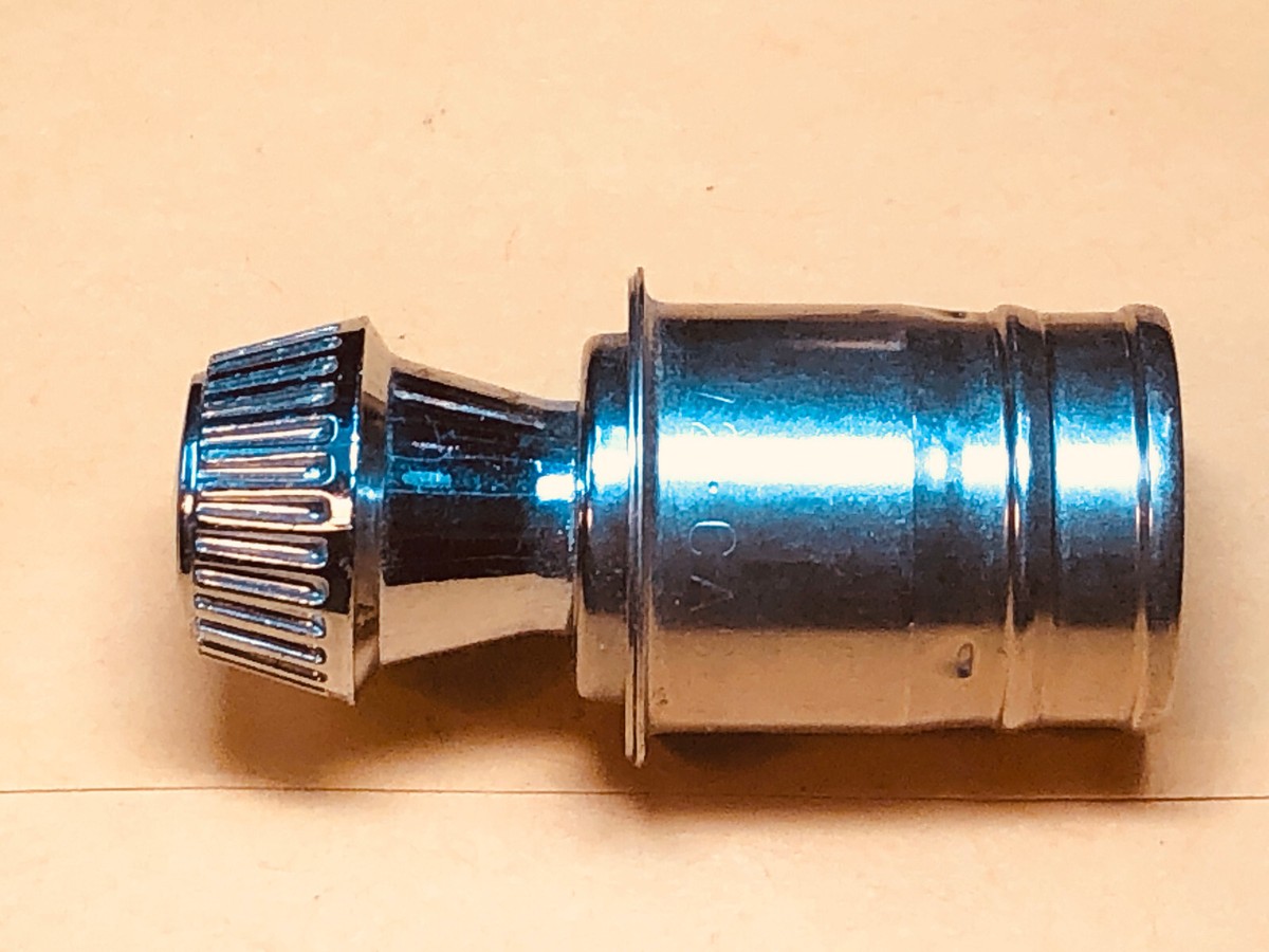 casco cigarette lighter VINTAGE 72 12V or just plain missing Casco Deluxe Chrome Cigarette Lighter