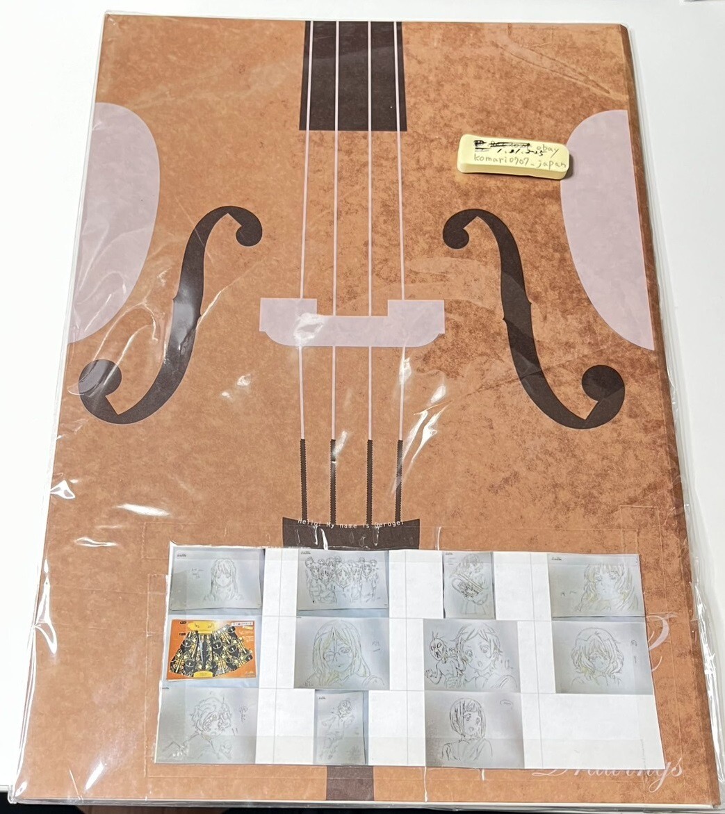 Hibike SOUND Euphonium Premium Keyframe Drawings 10 art sheet