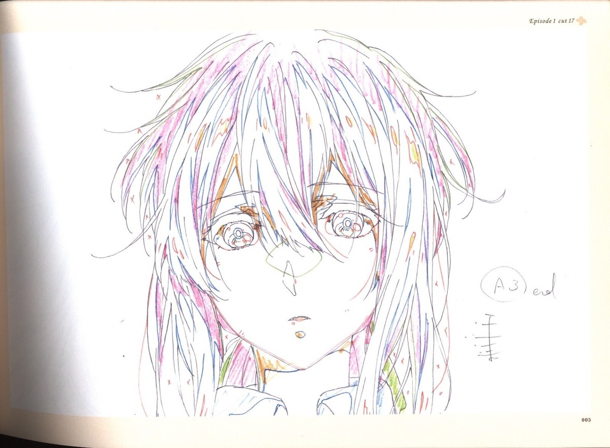 Violet Evergarden Keyframes Collection Vol.1 Kyoto Animation