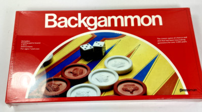 1979 Pressman Backgammon VTG Board Game NOS Sealed