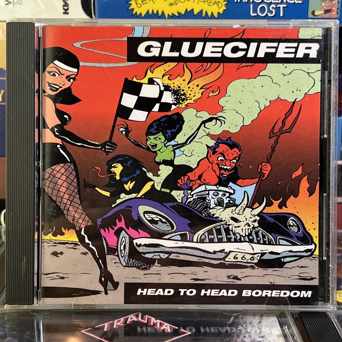 Gluecifer - Head to Head Boredom 2004 CD Norwegian Revival Garage