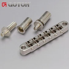 NEW Gotoh Ti103B-T Nashville Tune-o-matic Bridge M8 Stud Titanium Saddles NICKEL
