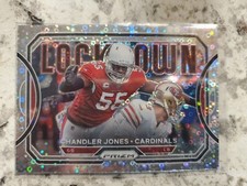 Chandler Jones 2020 Panini Prizm Lockdown Prizm No Huddle #3