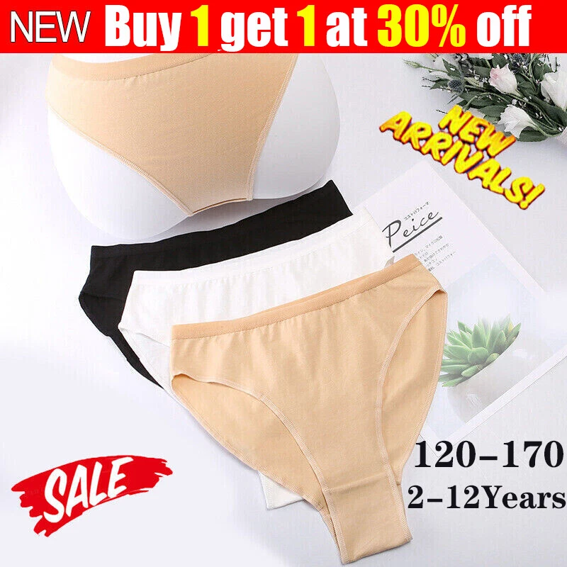 Girls Ballet Dance Seamless Knickers High Cut Cotton Briefs Underwear  Gymnastics