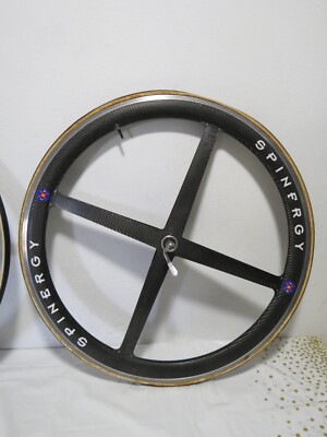 Spinergy Rev X Carbon Fiber Wheel Set 700c Retro w/ Shimano Dura