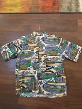 MILWAUKEE BREWERS HAWAIIAN SHIRT 'PRIDE & TRADITION' REYN SPOONER SIZE: XL