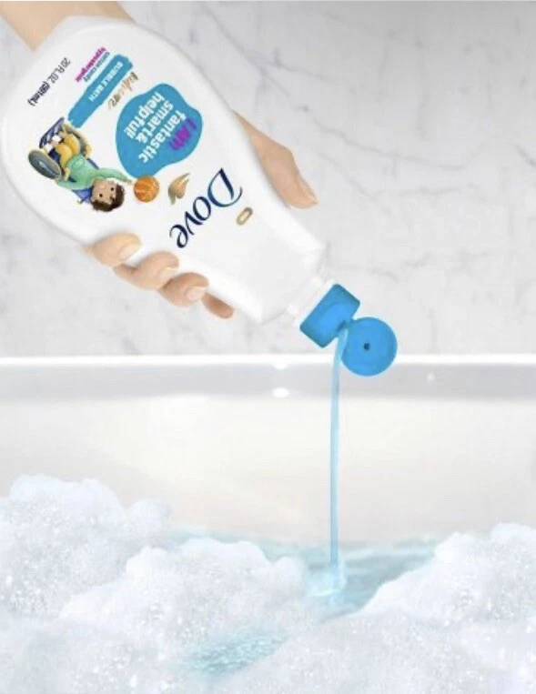 Dove Beauty Kids Care Hypoallergenic Bubble Bath Cotton Candy - 20 fl oz. 2 PACK - Image 4 of 4