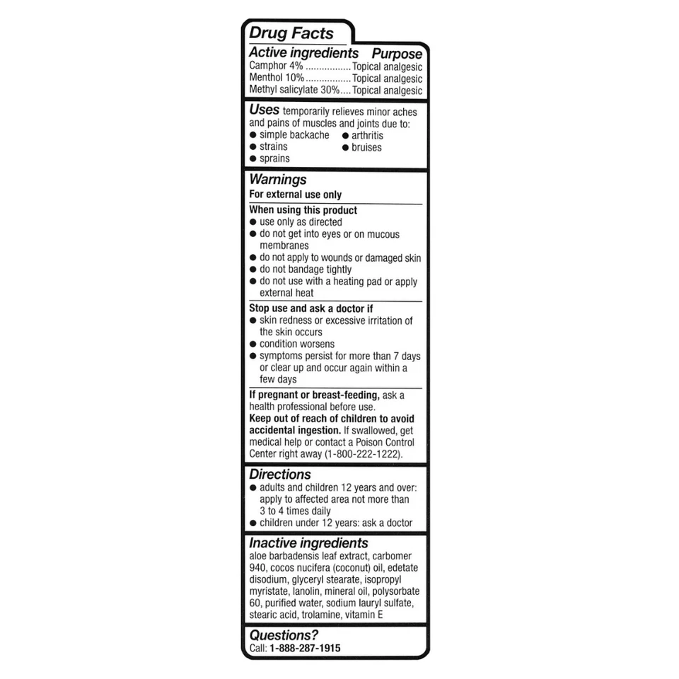 Crema para aliviar el dolor Equate Ultra Strength para unisex, 4 oz, medicada (paquete de 2) Foto 3 de 4