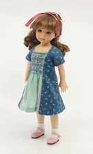 Boneka Modern Smock Dress for Effner Little Darling and Natterer Minouche