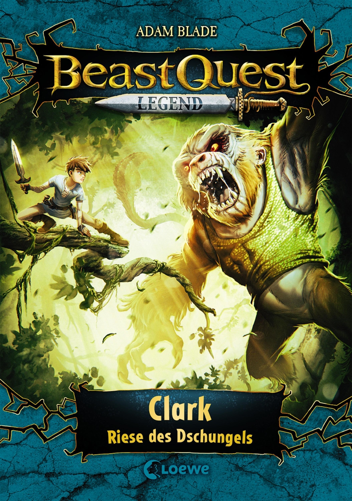 Beast Quest Legend (band 8) - Clark, Riese Des Dschungels, Adam Blade