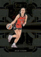 2024 Panini WNBA Select #57 Julie Vanloo Washington Mystics Rookie