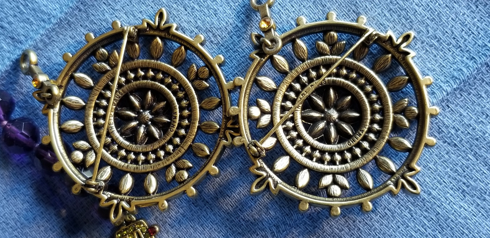 Heidi Daus Multi Colored Crystal Statement Jewelr… - image 6