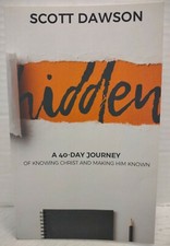 HIDDEN : A 40-Day Journey by Scott Dawson (2020, Pb) * FREE SHIPPING *