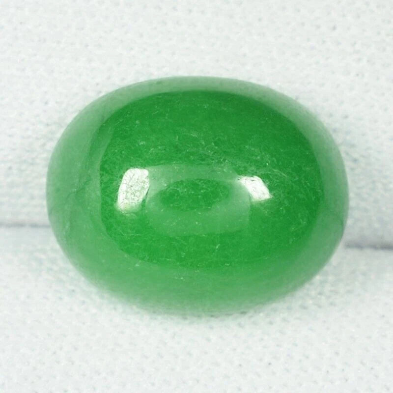 8,64 ct MARAVILLOSO Mejor Verde NATURAL JADEÍTA Cabujón Ver Vdo 861 SKY Foto 3 de 3