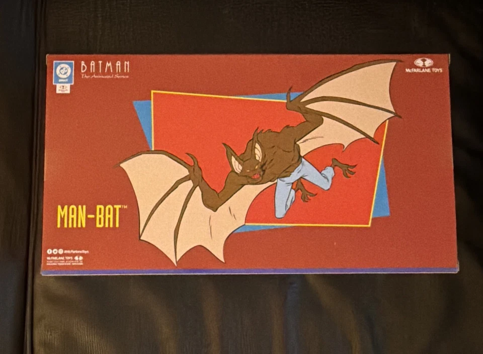Figura McFarlane DC Multiverse Batman The Animated Series Man-Bat Gold Label 6" Foto 2 de 4