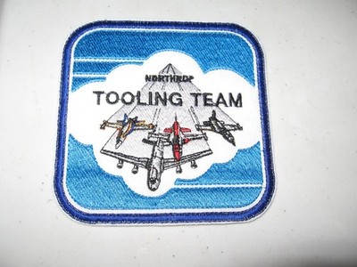 Northrop Grumman Tooling Team New Embroidered Patch Vintage Airplane Aircraft